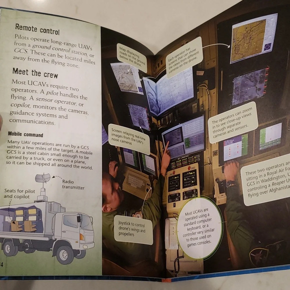 Drones and Fighter Planes Usborne Lot Great Kid Teen Christmas or Holiday Gift - Picture 9 of 10